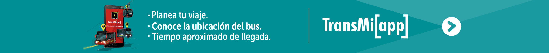 Conoce la ubicación del bus con TransMiApp
