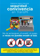 H&aacute;bitos para mejorar seguridad y convivencia en TransMi Colarse