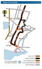 Desv&iacute;o Ruta 18-3