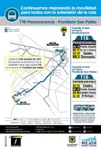 Informaci&oacute;n  ruta T16