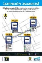 Paradero M&uacute;ltiple Bosa 2018