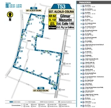 Recorrido del nuevo  servicio T53