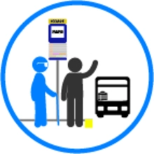 Acompa&ntilde;ar en paraderos