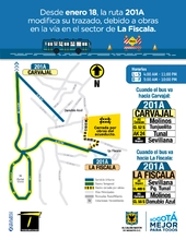 Servicio 201 mapa por obras