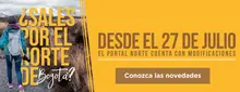  Novedades de Intermunicipales en el Portal Norte