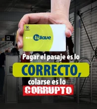 Pagar lo correcto, colarse lo corrupto