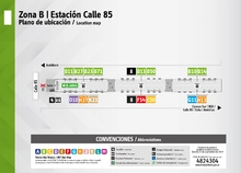 Estaci&oacute;n calle 85 - troncal norte