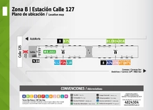 Estaci&oacute;n calle 127 - troncal norte
