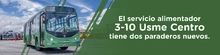 Cambios ruta alimentadora usme-centro