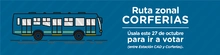 Ruta Corferias, jornada de votaci&oacute;n
