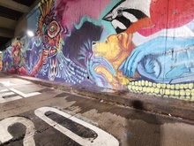 Arte en la estación Museo Nacional