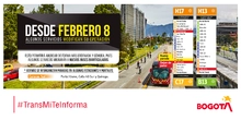 Cambios para le 8 de febrero