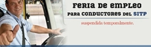 Feria de empleo del SITP suspendida