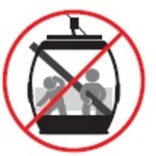 No ingrese con objetos peligrosos