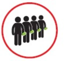 Haga la fila de espera