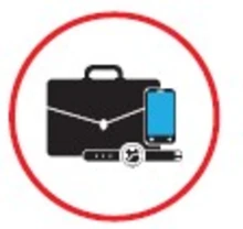 Guarde sus pertenencias en un lugar seguro