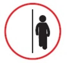 Al caminar conserve su derecha