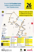 Ruta 16-9 Fontib&oacute;n Centro