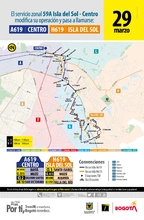 A619 Centro &ndash; H619 Isla del Sol