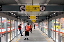 Vag&oacute;n de la estaci&oacute;n Quiroga