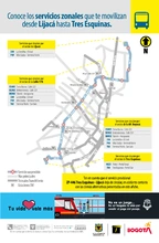 ZP-446 Alternativas de viaje Tres Esquinas - Lijac&aacute;