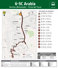 Servicio alimentador 6-5C Arabia amplia su operaci&oacute;n en d&iacute;a h&aacute;bil