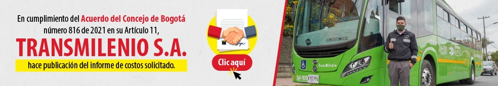 Informe de costos acuerdo N&deg; 816 de 2021