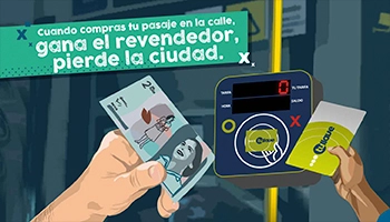 Reventa de pasajes de TransMilenio M&oacute;vil