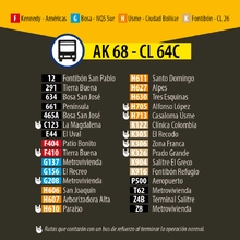 Rock parque 2022 rutas calle 64