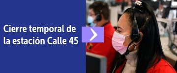 Cierre temporal de la calle 45
