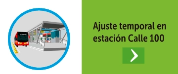 Cierre temporal de la calle 100