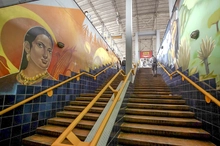 Arte, color y cultura en TransMilenio