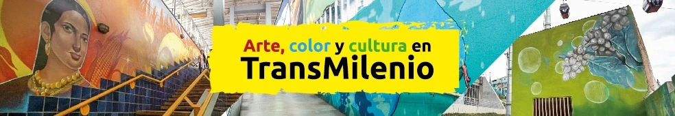 Arte, color y cultura en TransMilenio