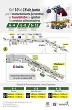 Servicios alimentadores se ajustan por mantenimiento de TransMiCable