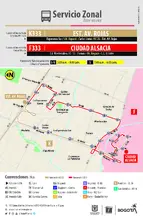 Cambio de Horario KF 333