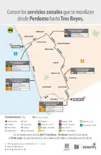 Servicios zonales que te movilizan desde Perdomo hasta Tres Reyes