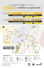 Servicio zonal C323 Suba Compartir - K323 El Recodo modifica su operaci&oacute;n