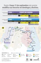 Servicio D208 Puente de Guadua - G208 Metrovivienda modifica su horario