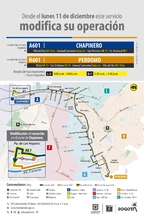 Servicio A601 Chapinero - H601 Perdomo modifica su operaci&oacute;n
