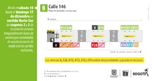 Estaci&oacute;n Calle 146 tendr&aacute; modificaciones