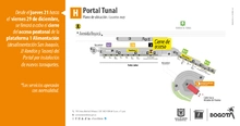 Modificaci&oacute;n en los accesos del Portal Tunal