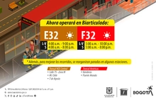 Servicios E32 - F32 cambia de tipolog&iacute;a