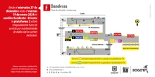 Modificaciones en la estaci&oacute;n Banderas para el 2024