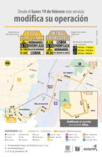 Servicio C102 - K102 modifica su operaci&oacute;n