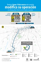 Servicio SE10 modifica su recorrido en Engativ&aacute;