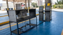 Centro de c&oacute;mputos para revisi&oacute;n de buses del patio del sur