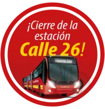 Cierre de la estaci&oacute;n calle 26