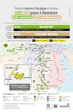 Servicio zonal B303 - K303 modifica su operaci&oacute;n y cambia de nombre