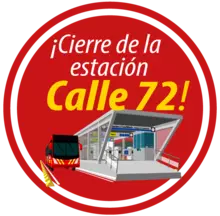 Conozca las alternativas de viaje en el sector de la estaci&oacute;n Calle 72
