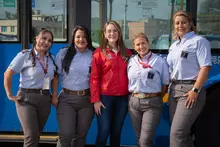 Operadores con Mar&iacute;a Fernanda Ortiz Carrascal,  Gerente General de TRANSMILENIO S.A.